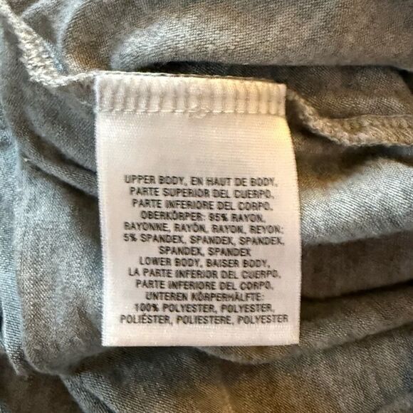 Meadow Rue gray and mauve long sleeve tunic top NWOT XS - Picture 12 of 12